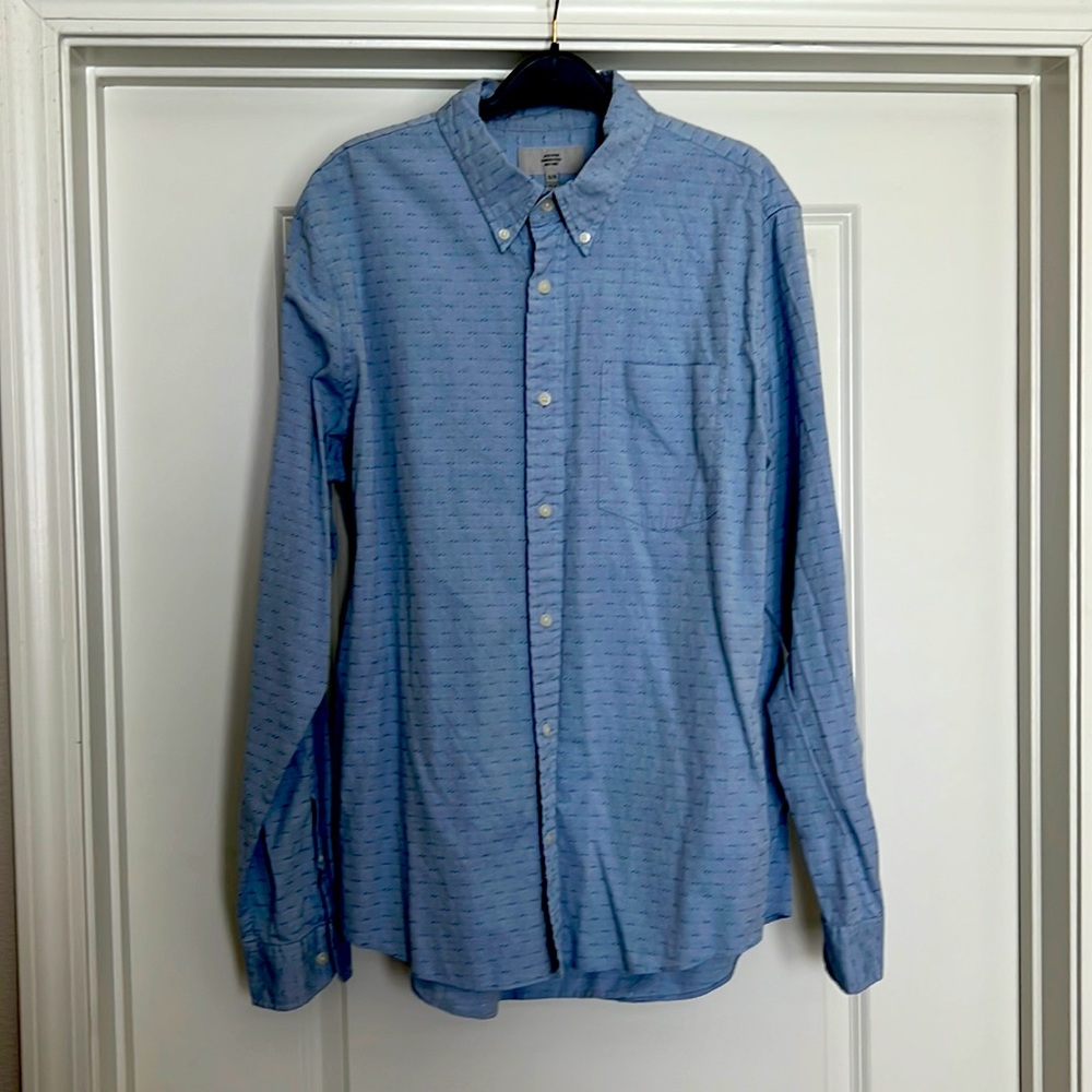 Jack Spade Blue Men’s Button-Up Shirt